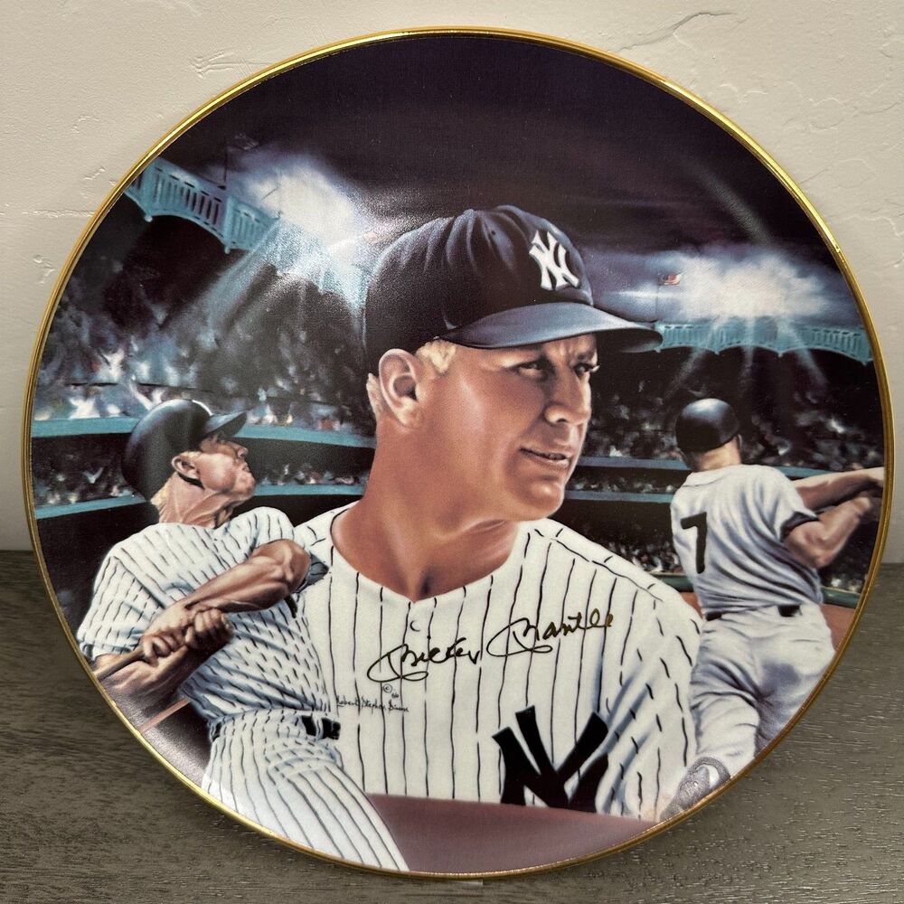Mickey Mantle at Night Sports Impressions w/COA #1426/1500 LTD Edition
